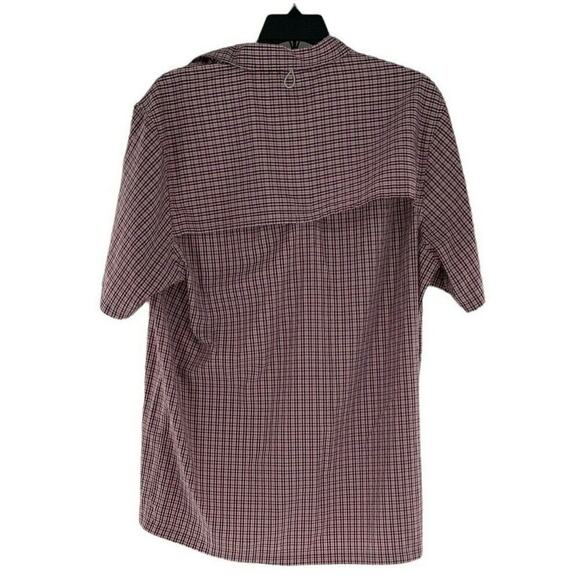 Big Sky Outfitters Shirt Men's Sz XL Plaid Button Up Outdoor Fishing Vented Top - Picture 5 of 8